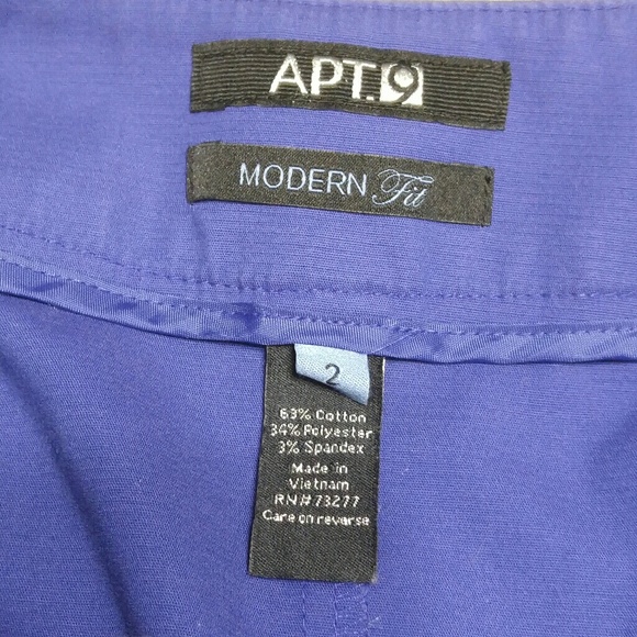 Apt 9 Purple pencil skirt - Picture 2 of 4